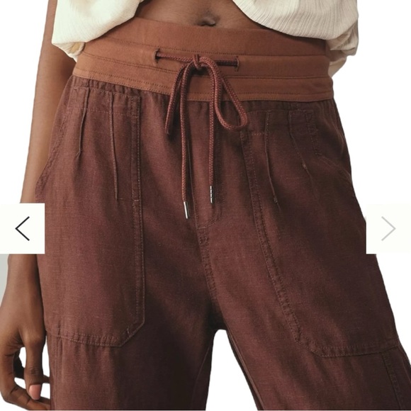 NWT Anthropologie The Nomad High-Rise Joggers Size Large - Picture 3 of 10